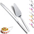 Wedding Cake Knife and Server Set, Cake Cutte Pie Server for Everyday, Wedding and Birthdays, Dishwasher Safe...