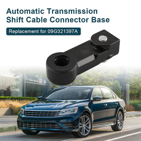 Automatic Transmission Shift Cable Connector Base Replacement for 09G321397A, Shift Cable Adapter Compatible with VW Polo Classic Jetta Golf Passa...