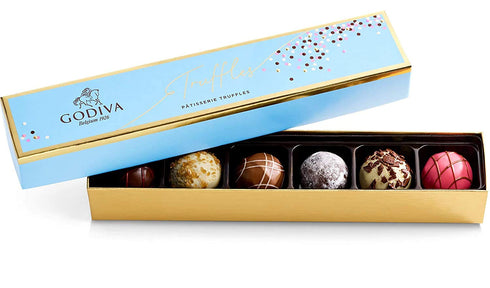 Godiva Chocolatier Patisserie Truffles – Chocolate Dessert Gift Box for Birthday, Graduation, Thank You, Anniversary – 6-Piece Gourmet Candy Box w...