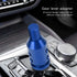Universal Gear Shift Knob Adapter, Automotive Manual Transmission Non Threaded Shifter Kit Car Aluminum Alloy Racing Replacement Boot Retainer Sti...