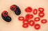Galaxy Buds Live Adapter Tips Eartips Earbuds, 8 Pairs Replacement S/L 2 Size Silicone Rubber Ear Tips Buds Wing Tips Fit in Case Compatible with ...