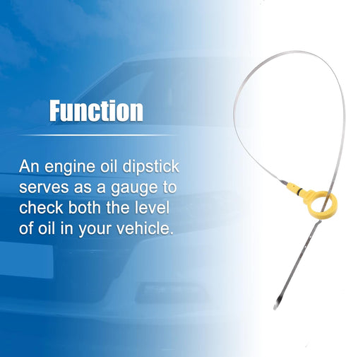 X AUTOHAUX Engine Oil Dipstick for Dodge Challenger 2009-2021 for Dodge Charger 2009-2021 for Chrysler 300 2009-2021 Oil Level Dipstick Replace 04...