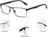 OCCI CHIARI Blue Light Blocking Glasses for Men Metal Frame Eyeglasses Men's Computer Glasses Clear Lense...