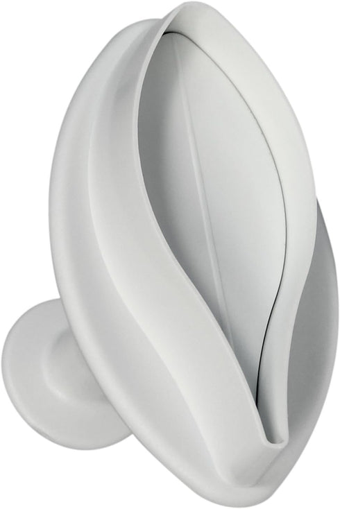 PME LY1002 Veined Lily Plunger Cutters, Large Size, Set of 2, White...