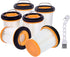 6 Pack WV201 Fiters Replacement for Shark Wandvac ION W1 S87 Handheld Vacuum Filter Replacement WV200, WV201, WV205, WV201BK,WV220, Compare to Par...