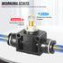 TAILONZ PNEUMATIC 4mm Tube OD Air Flow Control Valve with Push-to-Connect Fitting, in-Line Speed Controller Union Straight SCF-4 (Pack of 1)...
