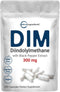 DIM Active Supplement, DIM 300mg, 240 Veggie Capsules (8-Month Supply), 2 in 1 Formula, Estrogen Metabolism, Premium DIM-Plus Broccoli Extract Sup...