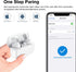 A3 True Wireless Earbuds Bluetooth 5.3 Headphones Noise Cancelling Waterproof Stereo Earphones with Microphone in-Ear Touch Control Headset with D...