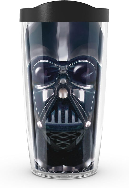 Tervis Made in USA Double Walled Star Wars Insulated Tumbler Cup Keeps Drinks Cold & Hot, 16oz, Darth Vader...