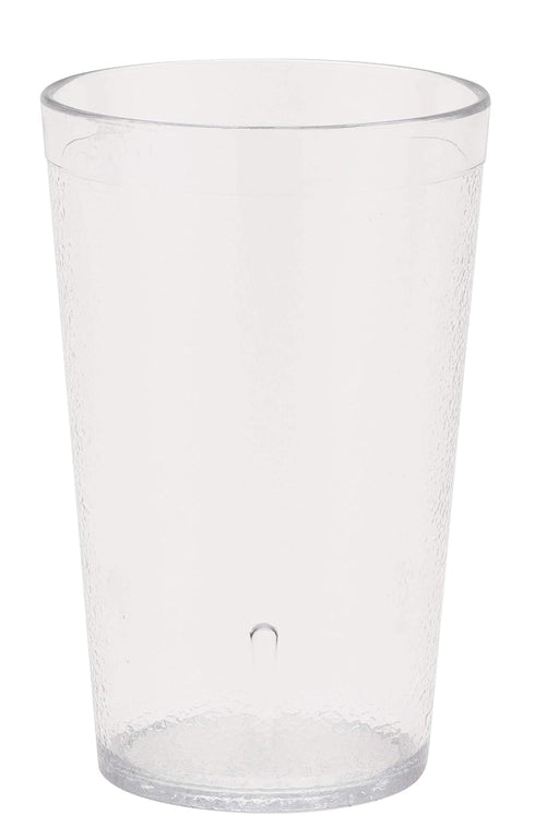 GET Unbreakable Stackable Restaurant Plastic Tumbler/Cup (Set of 12) 9.5 Ounce Clear | For Restaurants and Home, Dishwasher Safe, BPA Free...