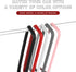 Car Rear View Mirror Protector Frame, Silicone Auto Rearview Edge Protection Cover Compatible with Model 3 Model Y, Interior Rear View Trim Frame ...
