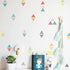5pcs Reusable Painting Stencils,Plastic Art Craft Templates on Wood Wall Fabric Paper Home Décor DIY 4" to 12" (Triangle)...
