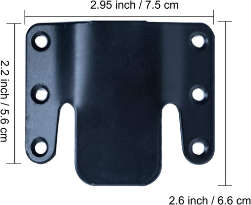 LazyMe Universal Sectional Sofa Interlocking Sofa Connector Bracket with Hardware- 2 Sets, 4 Piece...