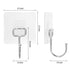 FACURY Large Adhesive Hooks 22Ib(Max), Waterproof and Rustproof Wall Hooks for Hanging Heavy Duty, Stainless Steel Towel and Coats Hooks to use In...