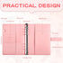 100 Envelopes Money Saving Challenge Binder, A5 Budget Binder with Cash Envelopes, Savings Challenges Budget Book to Save $5,050, Budget Planner f...