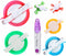 Pompom Maker Kits, Pom pom Knitting Loom Kit Fluff Ball Weaver Needle Craft DIY Knitting Crochet Craft Tool Kit, 6PS Pompom Maker+ 1PS Scissors (7...