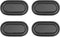 uxcell 88×48mm Speaker Passive Radiator Vibration Plate, Subwoofer Vibration Membrane, DIY Bass, Low Frequency 4pcs...