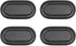 uxcell 88×48mm Speaker Passive Radiator Vibration Plate, Subwoofer Vibration Membrane, DIY Bass, Low Frequency 4pcs...