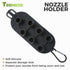 Pressure Washer Nozzle Tip Set with Nozzle Holder, 7 Power Washer Spray Nozzle Tips Multiple Degrees, 1/4" Quick Connect, 2.5 GPM, Rated Up to 400...