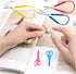 Loop Scissors for Children and Teens, Right and Lefty Support, Easy-Open Squeeze Handles Safety Scissors Toddler Safety Craft Scissors Student & C...