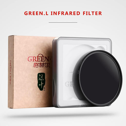 37mm Infrared Filter, 37mm IR 720nm (R72) Filter for Camera Lens...