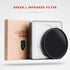 58mm Infrared Filter, 58mm IR 950nm (R95) Filter for Camera Lens...