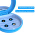 Retainer Case Orthodontic Dental Case, UVC Disinfectant Aligner Case with Vent Holes Mirror, UV Light Denture Box Slim, Retainer Holder Box for Mo...