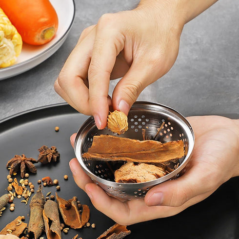 Spice Ball Extra Large for Cooking, Tea Infuser, Stainless Steel Tea Ball Strainer Spice Infuser, Soup Seasonings Seperation Basket with Extended ...
