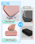 Memoking T02 Hard Storage Case - Compatible with Phomemo D30, SUPVAN E10, NIIMBOT D11, JADENS D110 and More, with Zipper Mesh Pocket, Waterproof D...