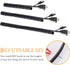 Black Spiral Winding Cable Management Pipe Wire Wrap Line Coiled Tube, Flexible Cord Covered Protective Bundler Sleeve Hose for Office, Computer, ...