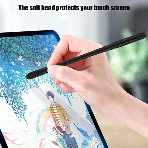 Junluck Stylus, Touch Screen Pen, Capacitive Stylus Stylus Pen Black Double-Head for Phone for Tablet......