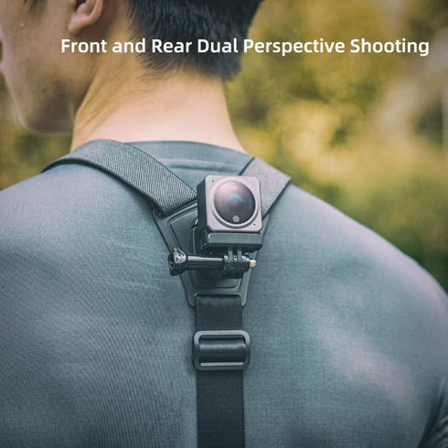 SUREWO Adjustable Chest Strap Mount Compatible with GoPro Hero 12/11/10/9/8/7/6/5 Black,DJI Osmo Action 3/2,Insta 360 ONE R and Most Action Camera...