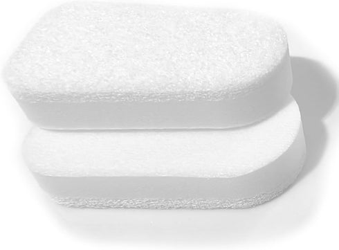Long Handle Brush Sponge DIY Cleaning Sponge for Dishwashing Kitchen Toilet Bathroom Wash Cleaning Tool Accessory (Replaceable Sponge)...