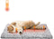 Nobleza Self Heating Cat Bed, Super Soft Thermal Dog Crate Bed Mat for Sleeping, Washable Anti-Slip Self Warming Pet Kennel Pad for Small Medium C...