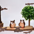 HUIANER Artificial Stump Branches 8pcs Mini Fairy Garden Branches Figurines Ornaments Miniature for Train Landscape Railway Sand Table...