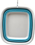 SAMMART 7.7L (2 Gallon) Collapsible Tub - Foldable Dish Tub - Portable Washing Basin - Space Saving Plastic Washtub (Bright Blue, S)...