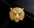 Retro Tiger Face Head Brooch Pin Metal Animal Brooches Men's Suit Shirt Badge Lapel Pins for Women Fashion Jewelry Accessories...