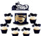 LaVenty 25 PCS Motorcycle Cake Topper Scooter Cupcake Toppers Motorcycle Happy Birthday Cake Topper for Man’s Birthday Party or Boy’s Birthday...