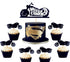 LaVenty 25 PCS Motorcycle Cake Topper Scooter Cupcake Toppers Motorcycle Happy Birthday Cake Topper for Man’s Birthday Party or Boy’s Birthday...