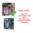 Master Lock S2391 Lockout Tagout Miniature Circuit Breaker,Red, Wide Toggles...