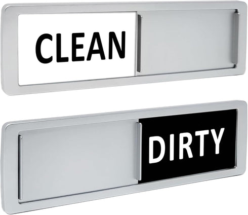 Dishwasher Magnet Clean Dirty Sign for Kitchen Organization and Storage...