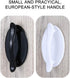 2Pcs Self-adhesive Cupboard Handles, Modern Minimalism Cupboard Door Handle, Easy Installation Cabinet Pulls, Self-stick Pull Handle for Drawer Cu...