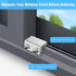 Sliding Window Locks (2 Pack), Window Locks for Up and Down Windows and Horizontal Windows, Window Security Bars, Adjustable Aluminum Window Stopp...