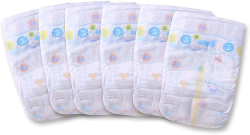 Reborn Baby Dolls Diapers for 18-22 inch Newborn Reusable 6-Piece Pack Fit...