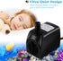PULACO 10Watt 160GPH Submersible Fountain Pump with Automatic Color Changing LED Light and flow regulator for Water Feature, Outdoor Pond, Aquariu...