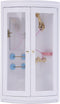 1:12 Dollhouse Shower Room Miniature Furniture Toys Mini Bathroom Decoration for Doll House...