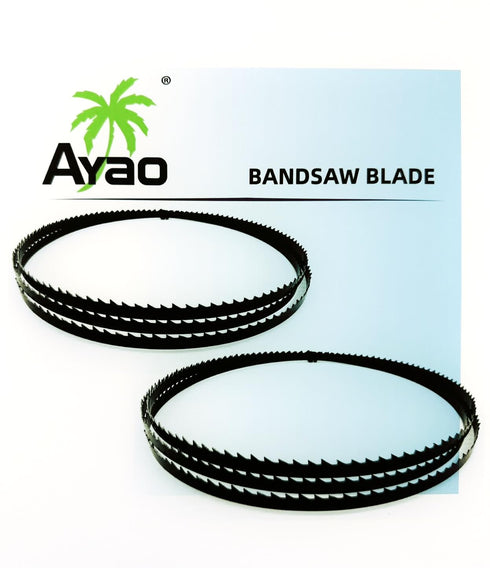 59-1/2-Inch X 3/16-Inch X 14TPI Bandsaw Blades to Fit Ryobi, B&D, Craftsman, Tradesman, Pro-Tech, Collins Skil and WEN BA3959 9" Band Saws (2 Pack...