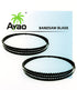 59-1/2-Inch X 3/16-Inch X 14TPI Bandsaw Blades to Fit Ryobi, B&D, Craftsman, Tradesman, Pro-Tech, Collins Skil and WEN BA3959 9" Band Saws (2 Pack...