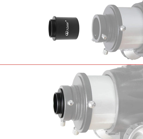 Alstar C Mount to 1.25" Video Camera Barrel Adapter Telescope Astrophotography - for one C-Mount (male thread) to 1.25" eyepiece convertor for tel...