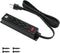 Mountable Power Strip with USB Ports,Wall Mount Power Outlets Screw Down Power Socket in Desk Under Cabinet Power Station 4AC Outlet 2 USB 6.56 Fe...